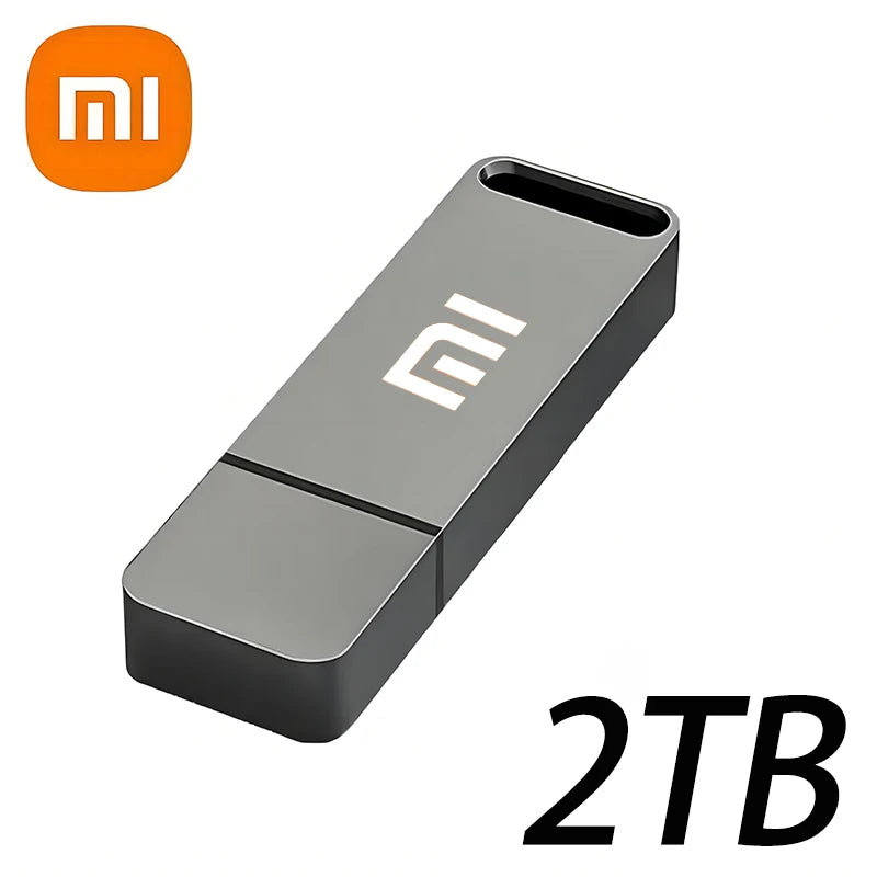 Xiaomi 16TB Flash Drive USB3.2 High Speed Transfer Metal Type C U Flash SSD Portable Mini Flash Drive Memory Waterproof U Drive - iCoolDown