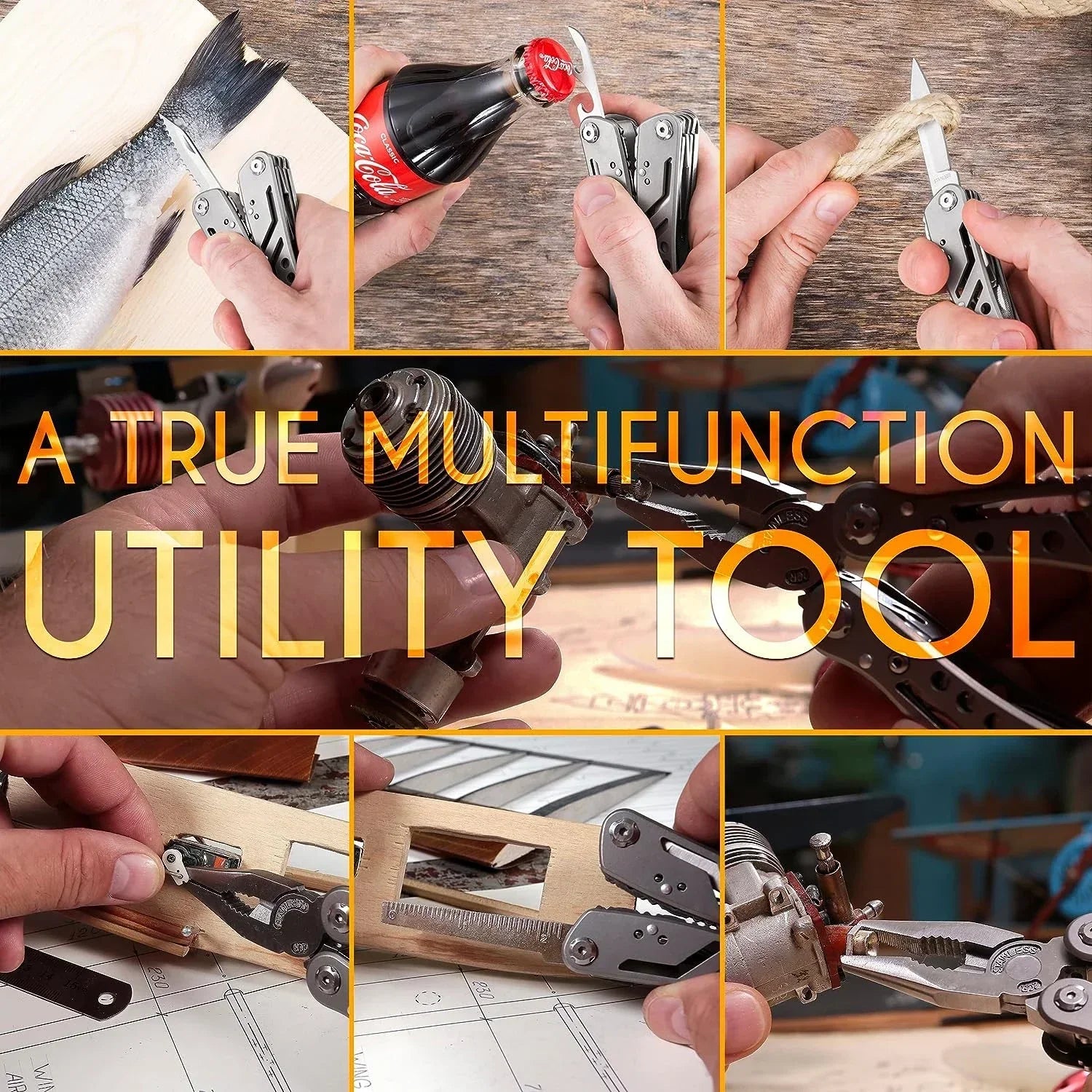 iCoolDown™ 24 In 1 Multifunctional  Wire Cutters Pliers - ICoolDown