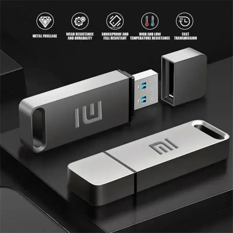 Xiaomi 16TB Flash Drive USB3.2 High Speed Transfer Metal Type C U Flash SSD Portable Mini Flash Drive Memory Waterproof U Drive - iCoolDown