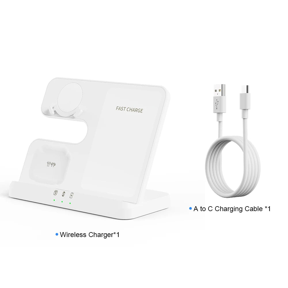 iCoolDown™ 3 In 1 Qi Fast Wireless Qi Fast Charger Stand - ICoolDown