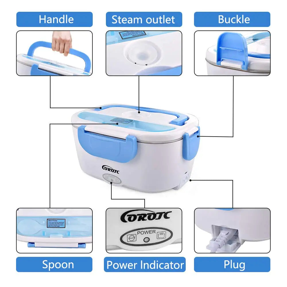 Portable Electric Lunch Box 1.2L 1.8L - iCoolDown