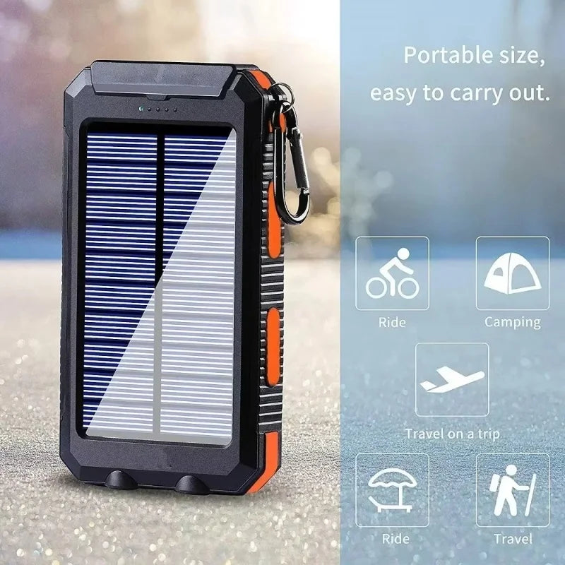 iCoolDown™ 200000mAh Waterproof Outdoor Solar Power Bank - ICoolDown