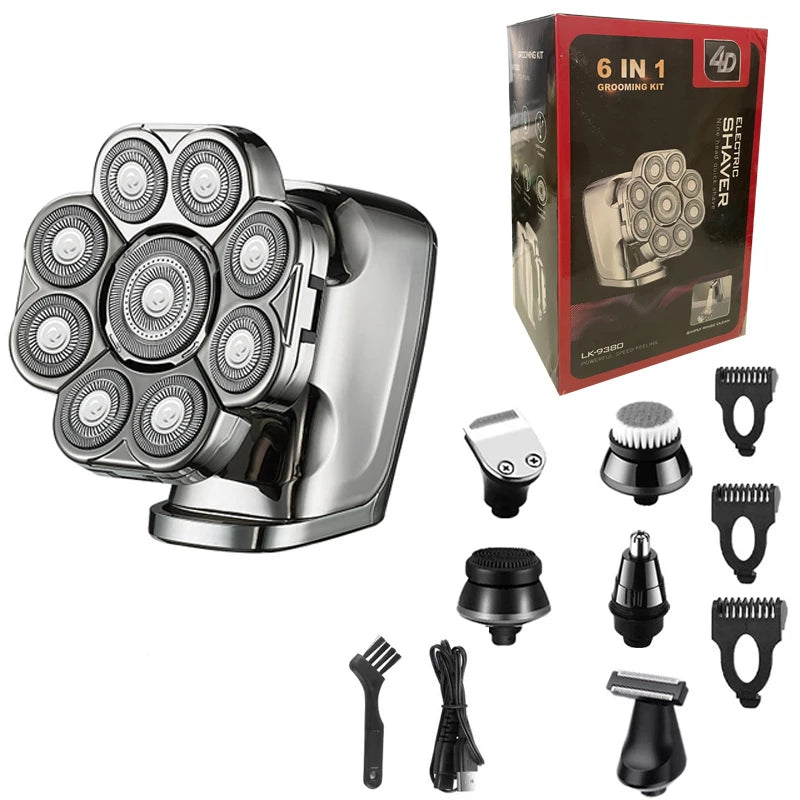 iCoolDown™ Cordless Electric Shaver Kit 6 In 1  Blades - ICoolDown