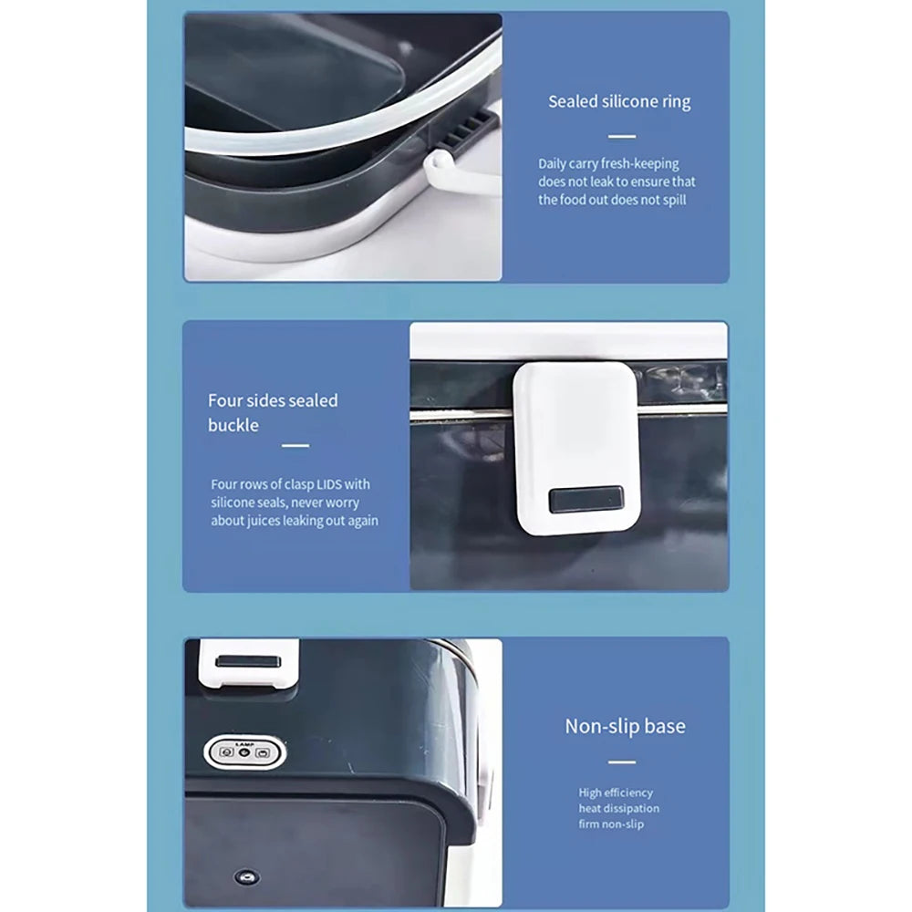 Portable Electric Lunch Box 1.2L 1.8L - iCoolDown