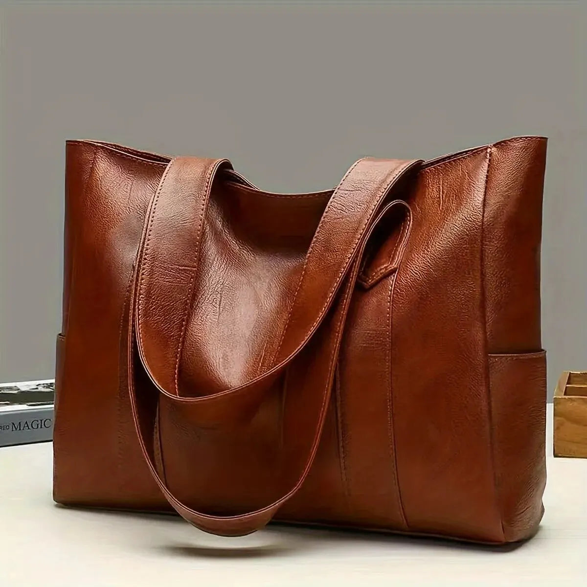 Vintage Large Capacity Tote Bag - ICoolDown