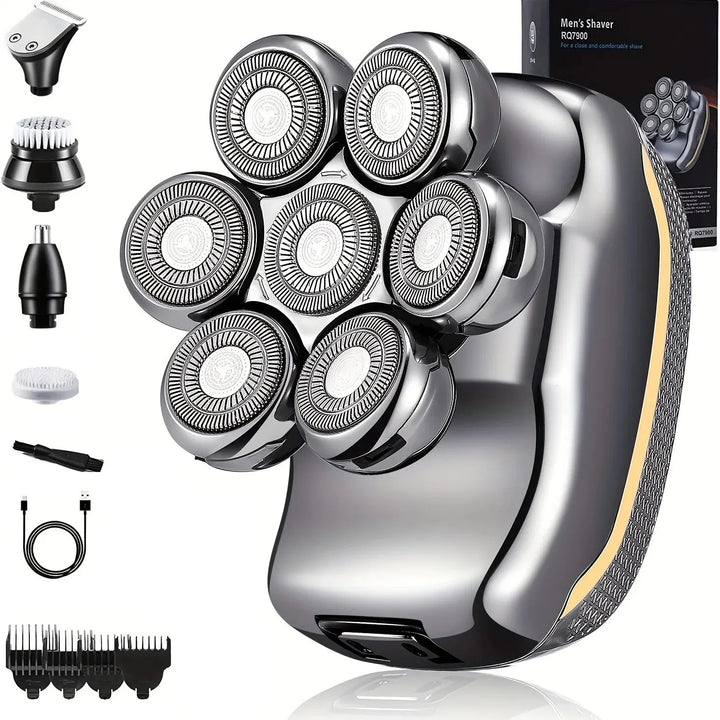 FlexGear™ Men's Rechargeable Cordless Shaver  6 In 1 - iCoolDown