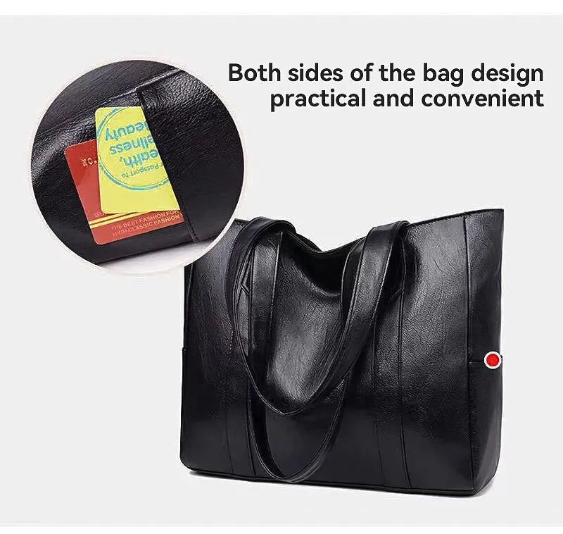 Vintage Large Capacity Tote Bag - iCoolDown