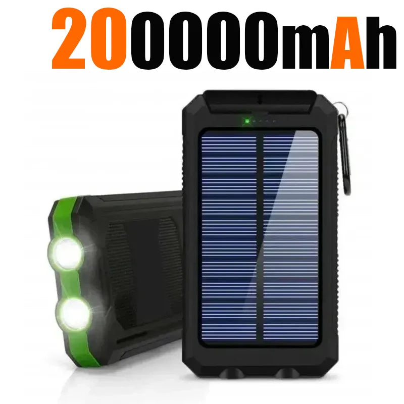 iCoolDown™ 200000mAh Waterproof Outdoor Solar Power Bank - iCoolDown