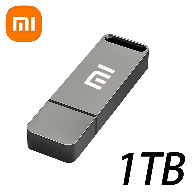 Xiaomi 16TB Flash Drive USB3.2 High Speed Transfer Metal Type C U Flash SSD Portable Mini Flash Drive Memory Waterproof U Drive - iCoolDown