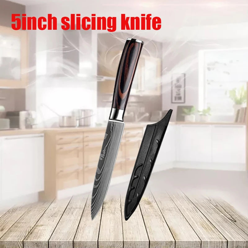 Stainless Steel Kitchen Knives Set - ICoolDown