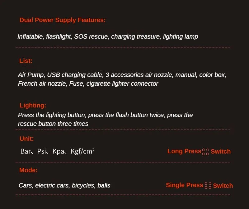 iCoolDown™ 2-In-1 Portable Inflator Pump and  Power Bank - ICoolDown