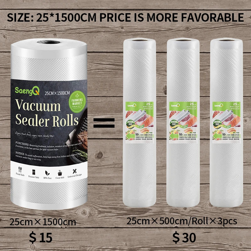 Kitchen Food Vacuum Sealer Bag - ICoolDown
