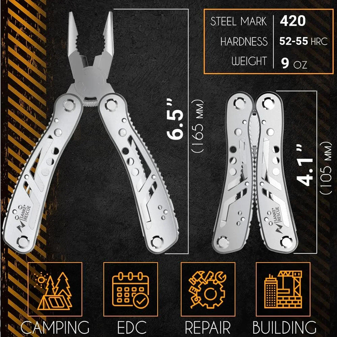 iCoolDown™ 24 In 1 Multifunctional  Wire Cutters Pliers