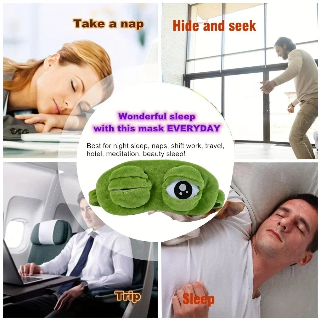 iCoolDown 3D Frog Sleep Mask iCoolDown™
