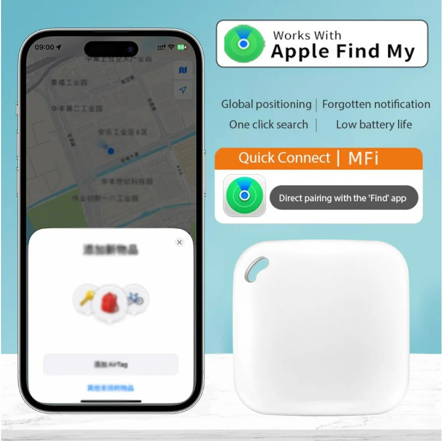 iCOOLDOWN™ Smart GPS Tracker Pet  and Keys Tag - ICoolDown