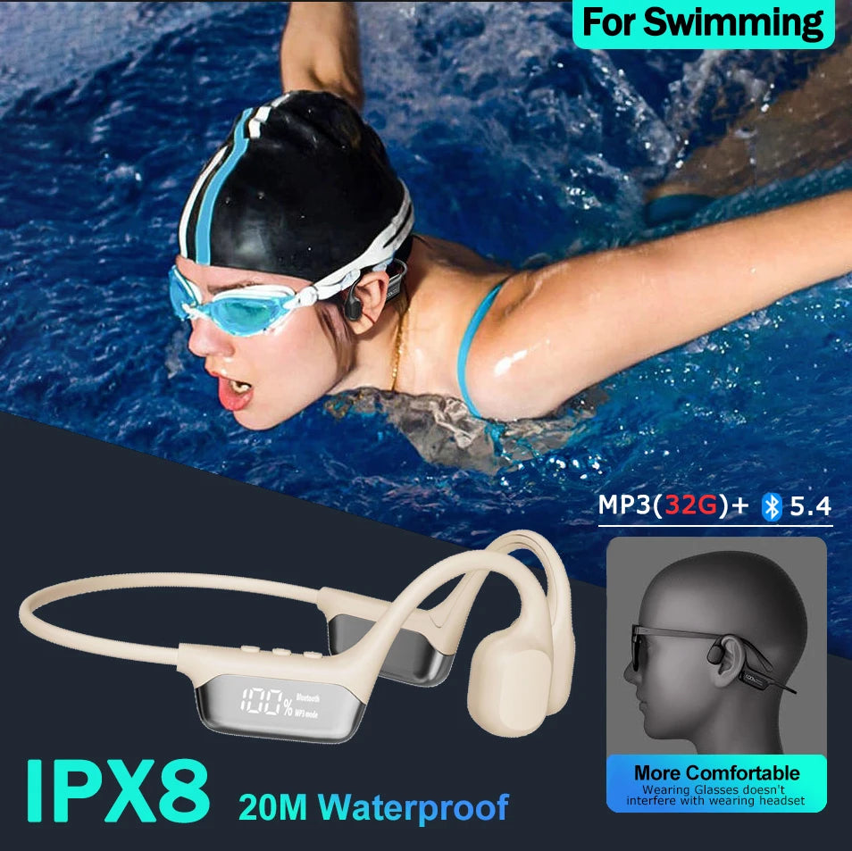 iCoolDown™ Swimming Headphones IPX8 Waterproof - ICoolDown