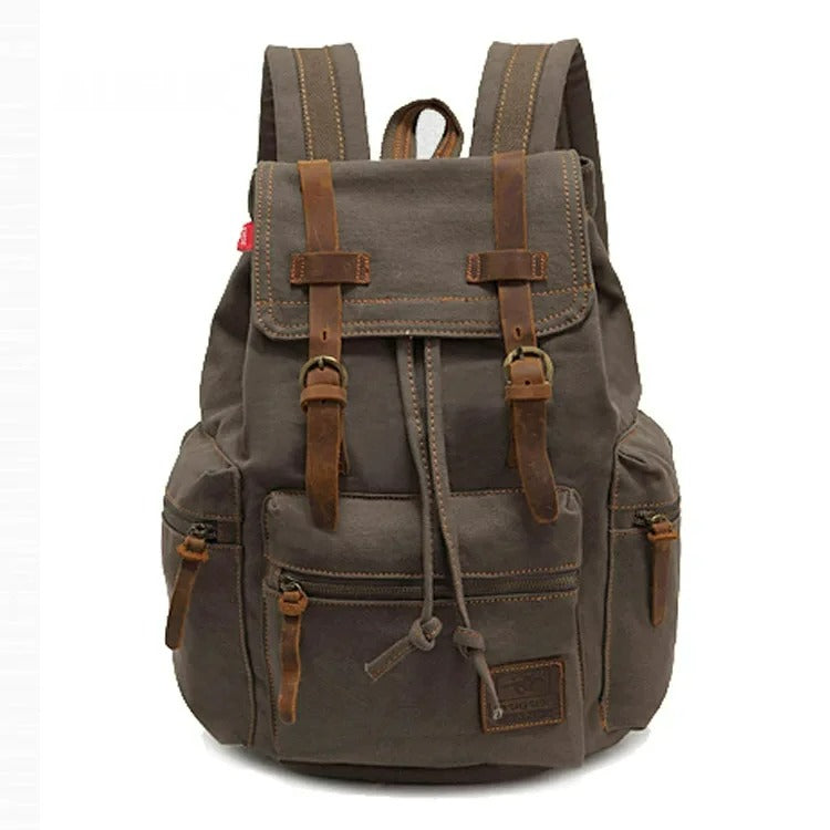 iCoolDown™ Retro Large Vintage Backpack Bag - ICoolDown