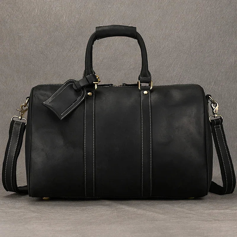 iCoolDown™ Vintage Leather Travel Shoe Bag - iCoolDown