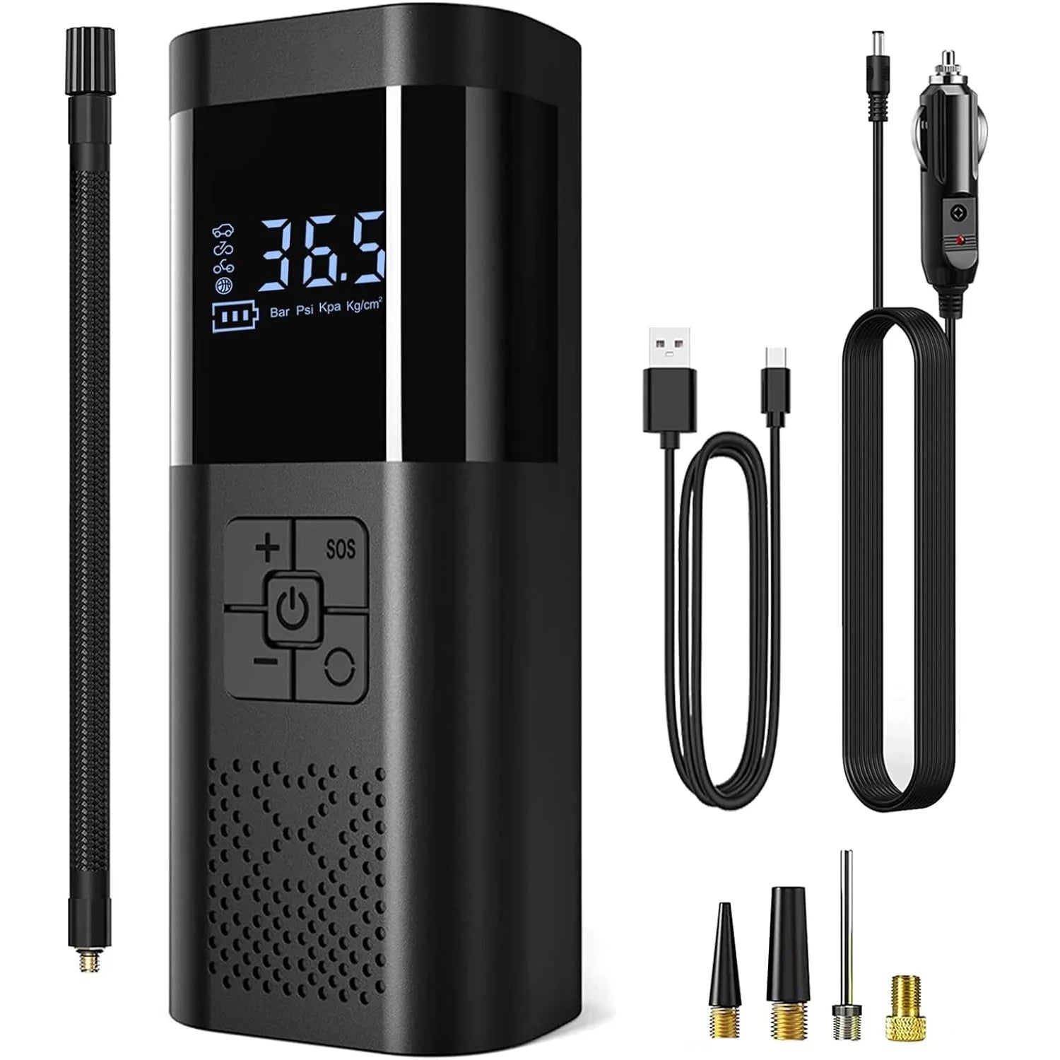 Tire Inflator, 150PSI Cordless Portable  Air Pump - ICoolDown
