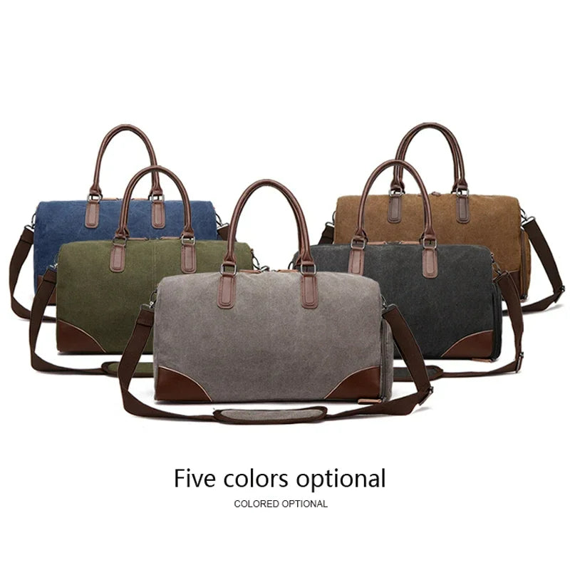 iCoolDown™ Canvas Travel Duffel Bag - ICoolDown