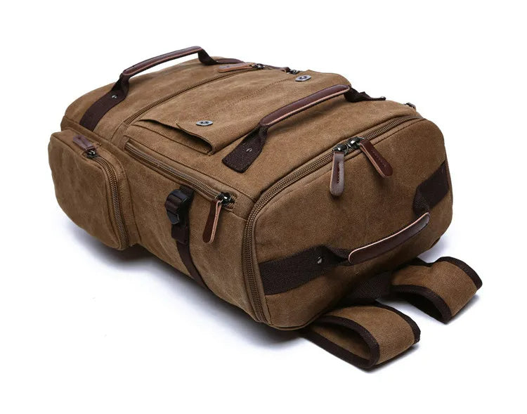 iCoolDown™ Vintage Canvas Backpack - ICoolDown