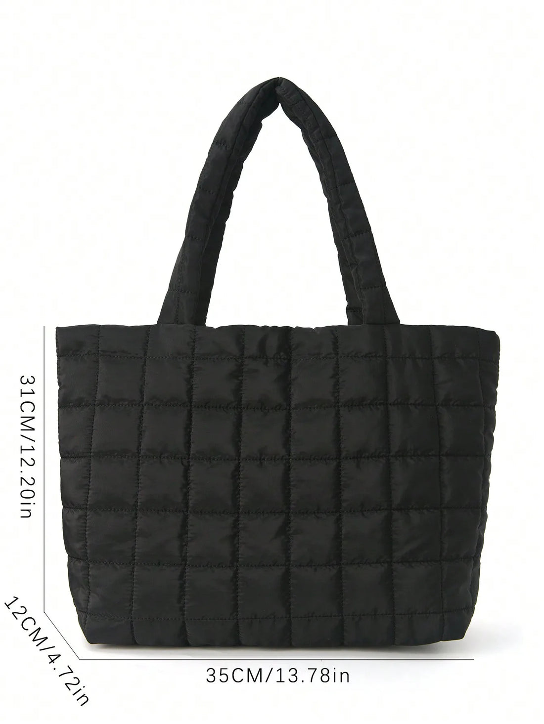 iCoolDown™ Crossbody Quilted Puffy Tote Bag - iCoolDown