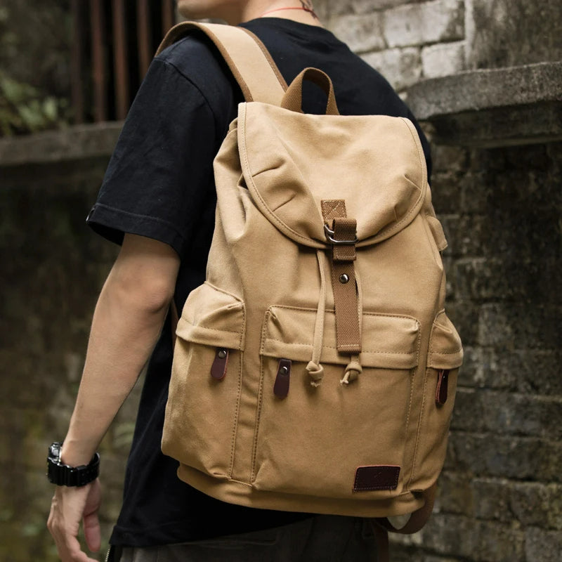 iCoolDown™ Vintage Backpack Laptop - 15.6 Inch - ICoolDown