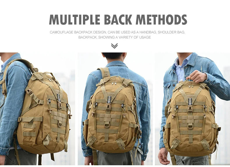 iCoolDown™ 30L-40L Military Tactical Camping Backpack - ICoolDown