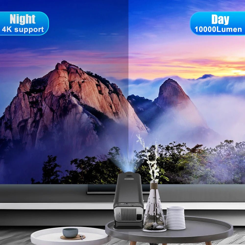 iCoolDown™ 4K Native 1080P Dual Wifi6 BT5.0 Outdoor Portable Projector - iCoolDown