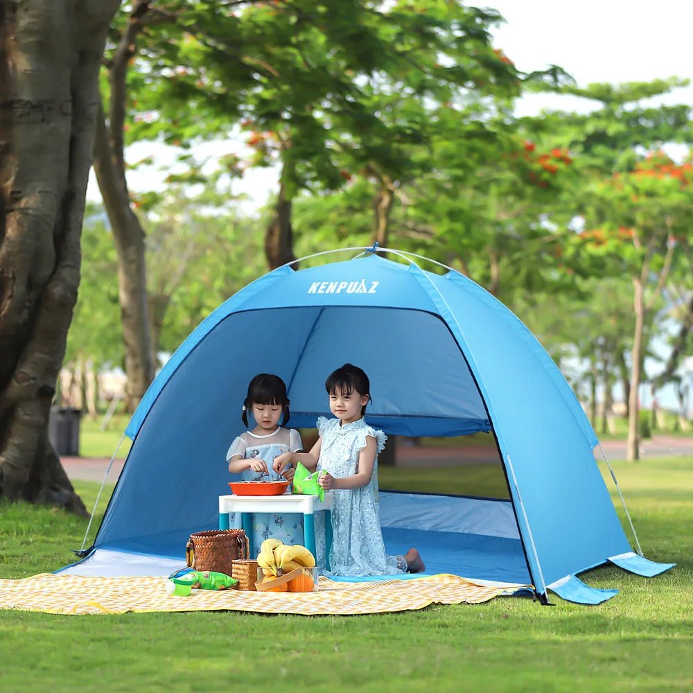 Portable Beach Blue Kids Tents - ICoolDown