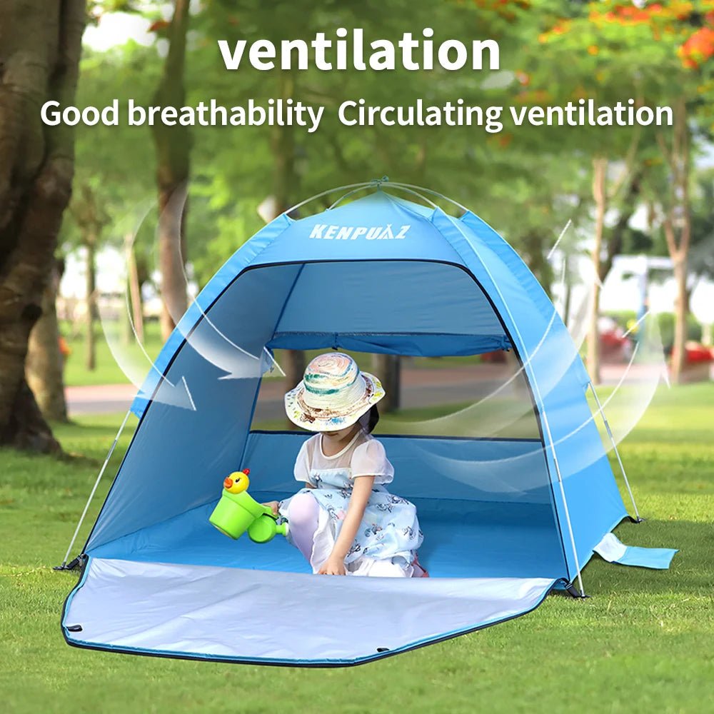Portable Beach Blue Kids Tents - ICoolDown