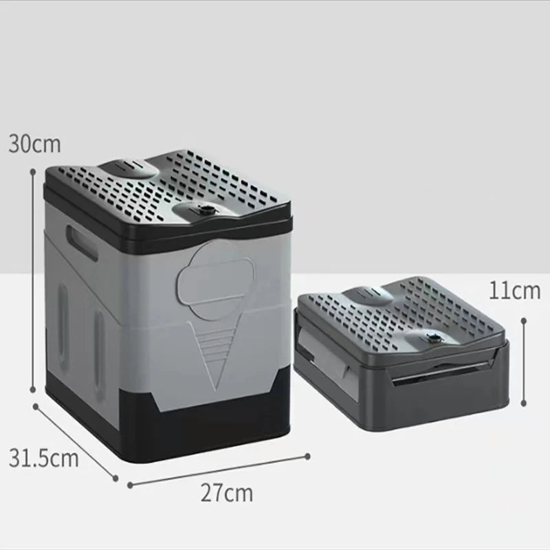 Portable, Collapsible, Anti-Odor Travel Emergency Folding Toilet - ICoolDown