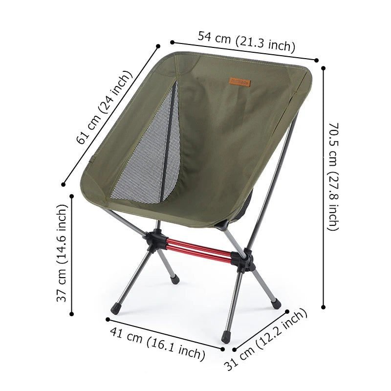 Portable Folding Backpack Camping Chair - ICoolDown