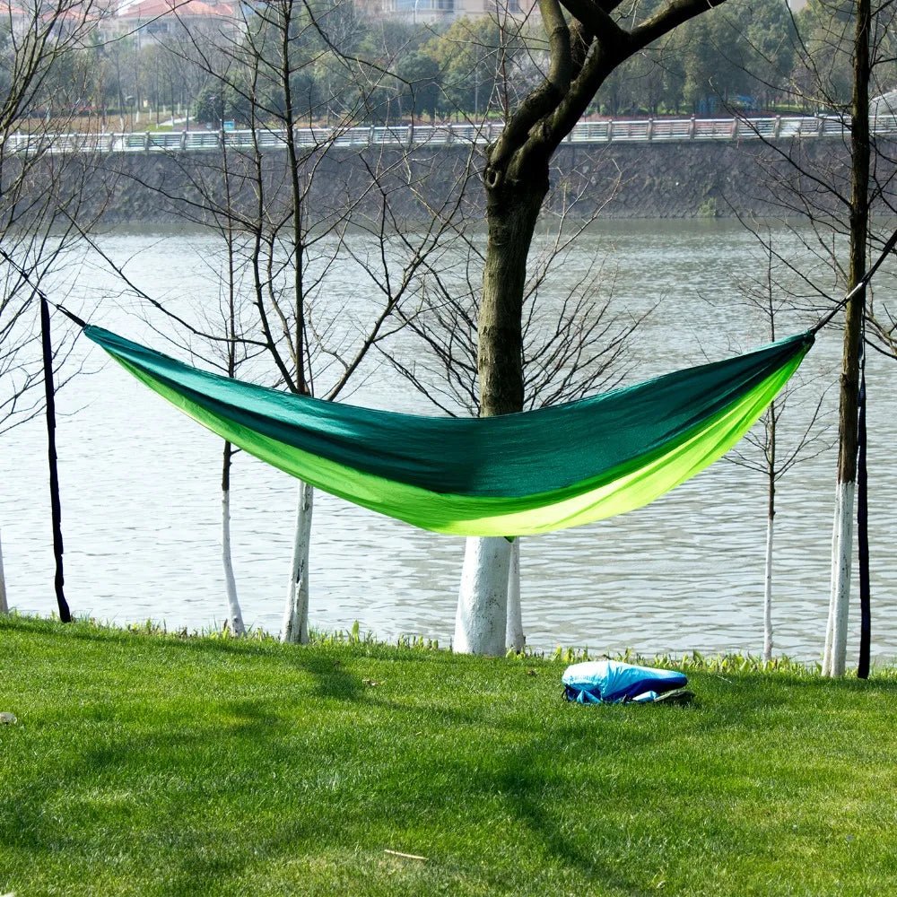 Portable Nylon  Outdoor Camping Hammock - Single/Double Size - ICoolDown