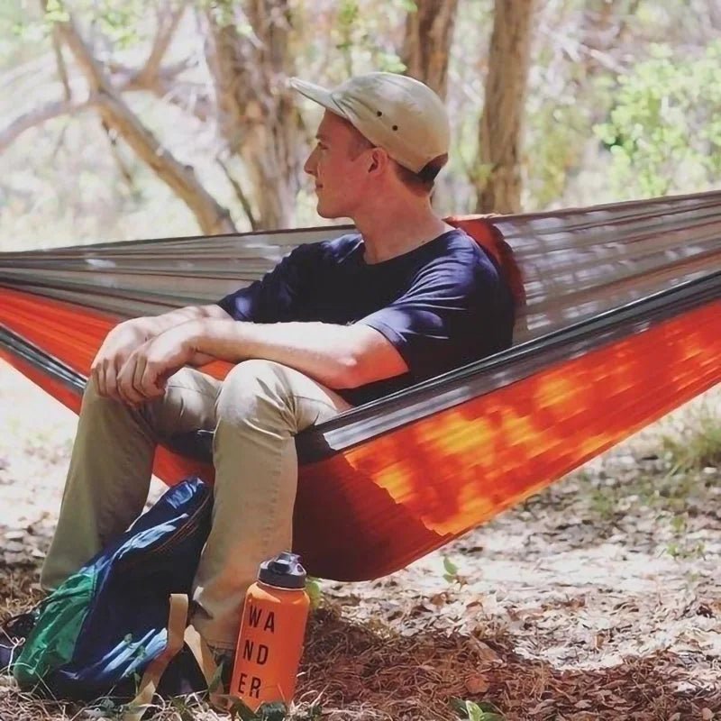 iCoolDown™ Single Person Portable Outdoor Camping Hammock - iCoolDown