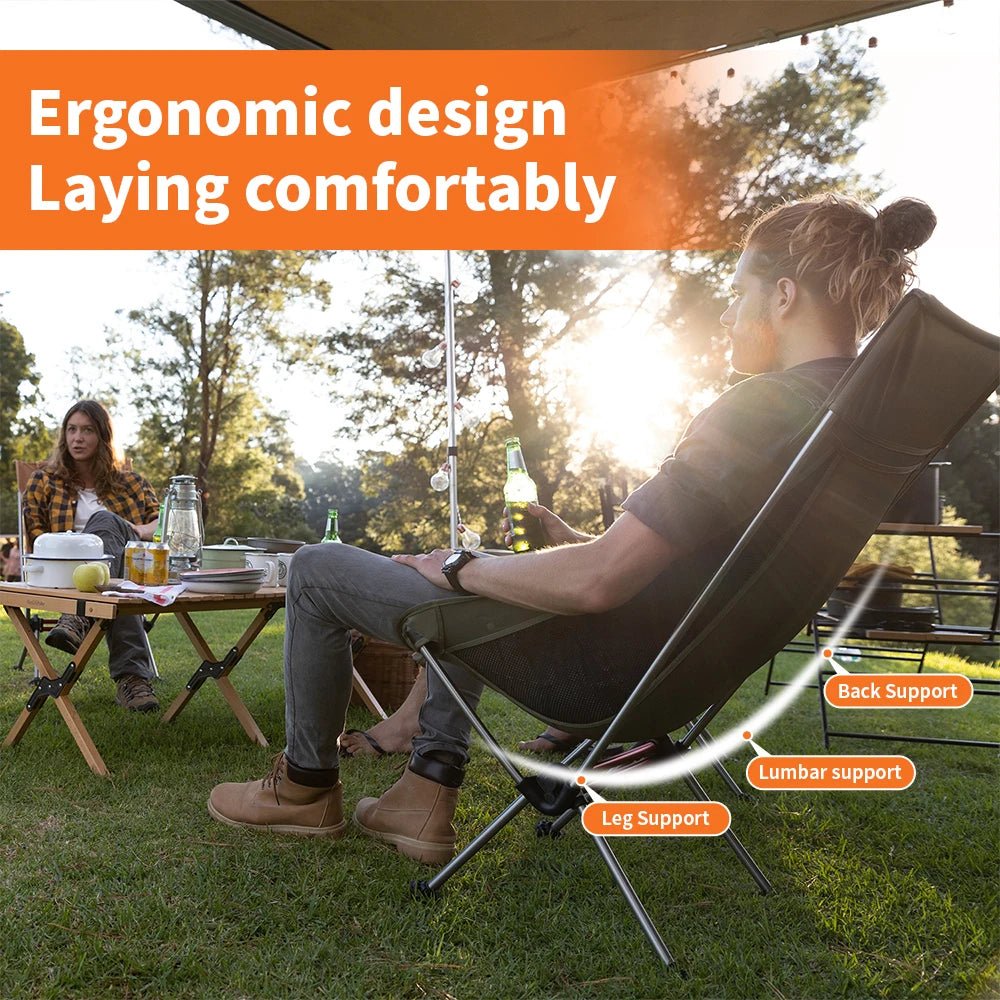 iCoolDown™ Ultralight Portable Folding Camping Chair for Outdoor Fishing - iCoolDown