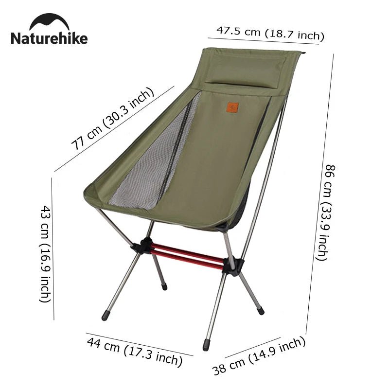 iCoolDown™ Ultralight Portable Folding Camping Chair for Outdoor Fishing - iCoolDown