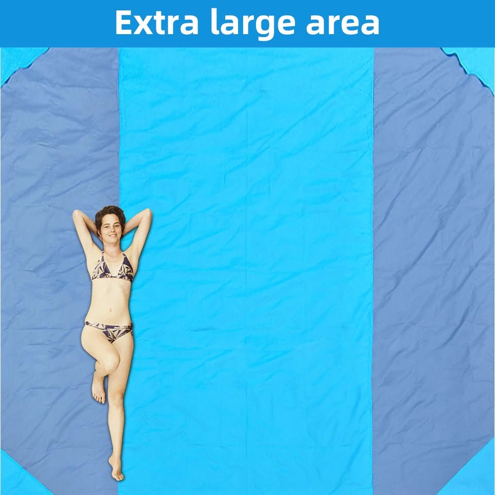 Waterproof Pocket Beach Blanket and Beach Mat - ICoolDown