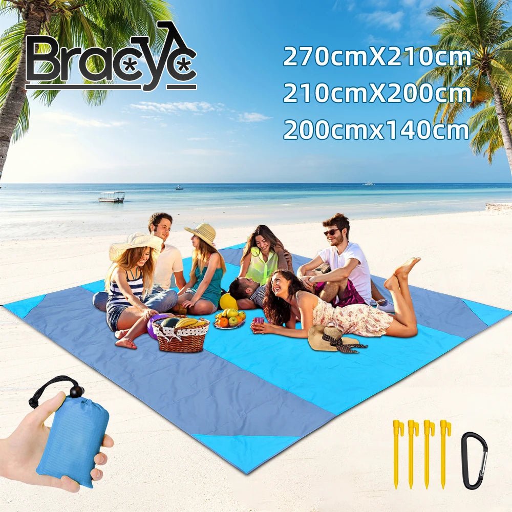 Waterproof Pocket Beach Blanket and Beach Mat - ICoolDown