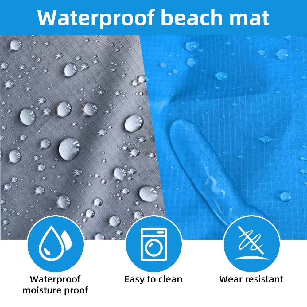 Waterproof Pocket Beach Blanket and Beach Mat - ICoolDown