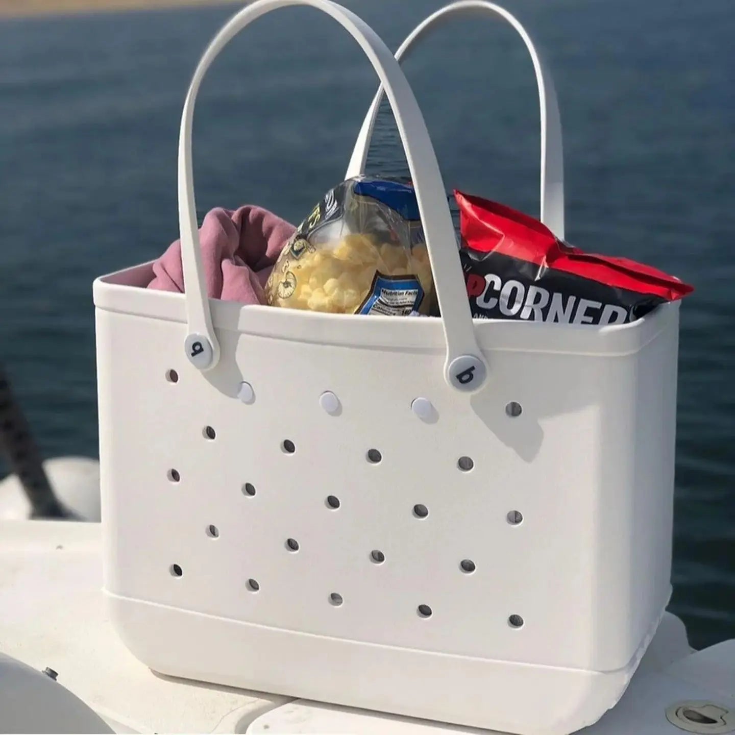 iCoolDown™ Plastic Beach Tote Handbag - ICoolDown