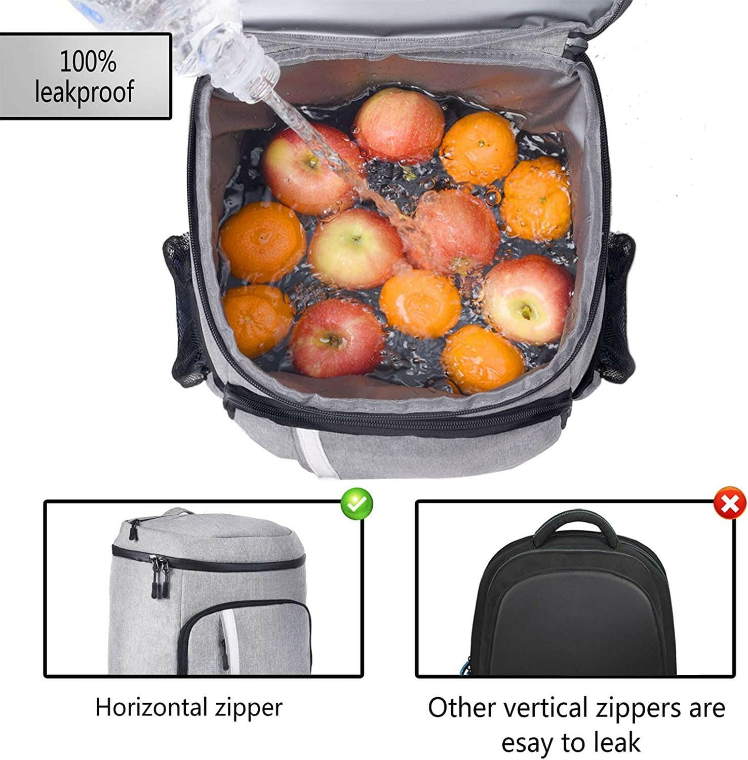 iCoolDown™ Leakproof Insulated Waterproof Backpack Cooler Bag - ICoolDown