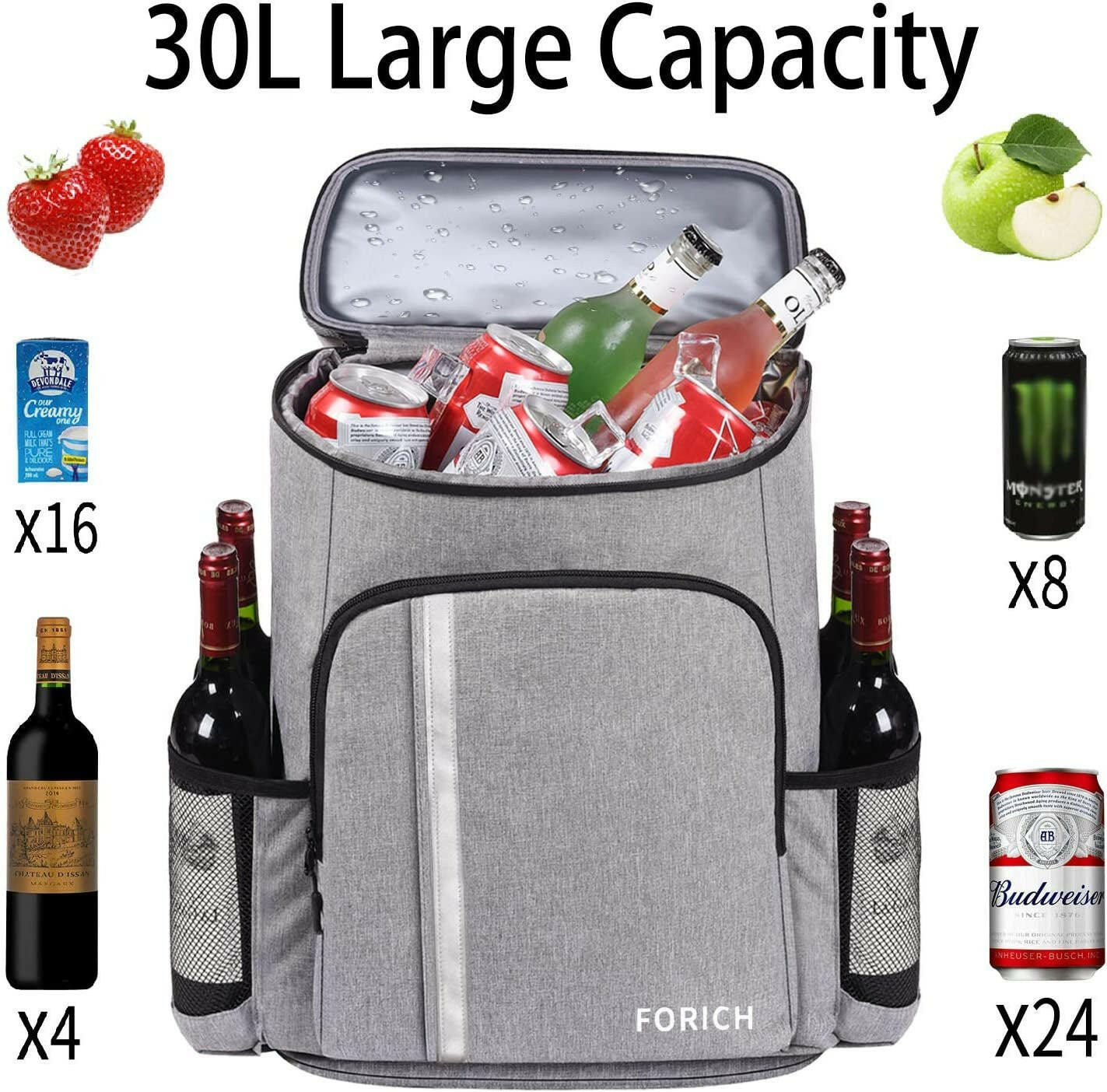 iCoolDown™ Leakproof Insulated Waterproof Backpack Cooler Bag - ICoolDown