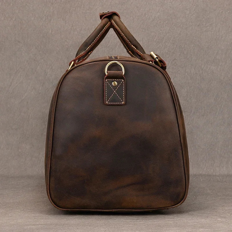 iCoolDown™ Vintage Leather Travel Shoe Bag - iCoolDown