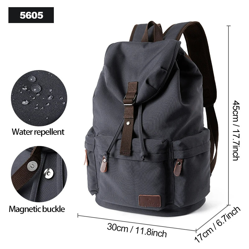 iCoolDown™ Vintage Backpack Laptop - 15.6 Inch - ICoolDown