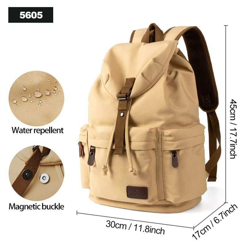 iCoolDown™ Vintage Backpack Laptop - 15.6 Inch - ICoolDown