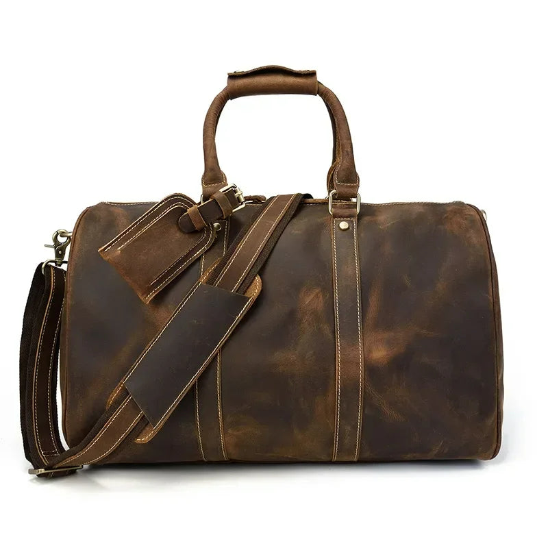 iCoolDown™ Vintage Leather Travel Shoe Bag - ICoolDown